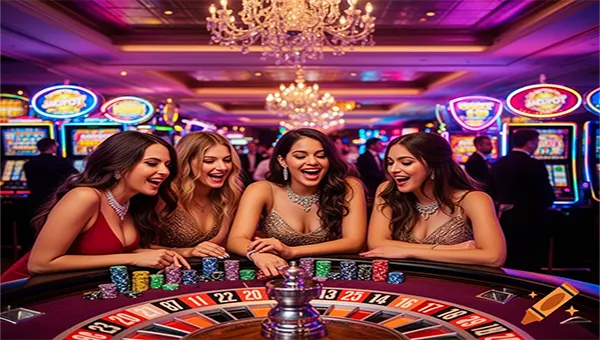 Gambling Girls visit a casino screenshot