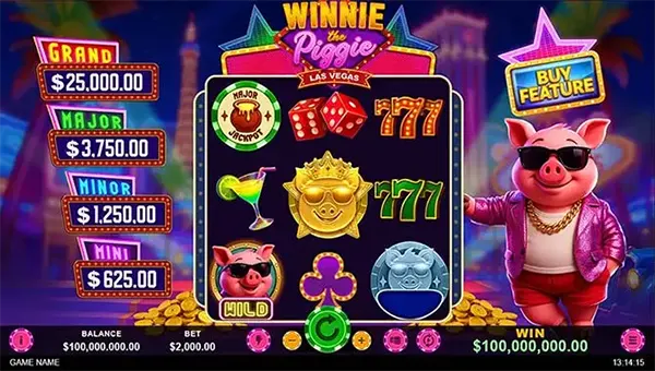 Winnie the Piggie Las Vegas